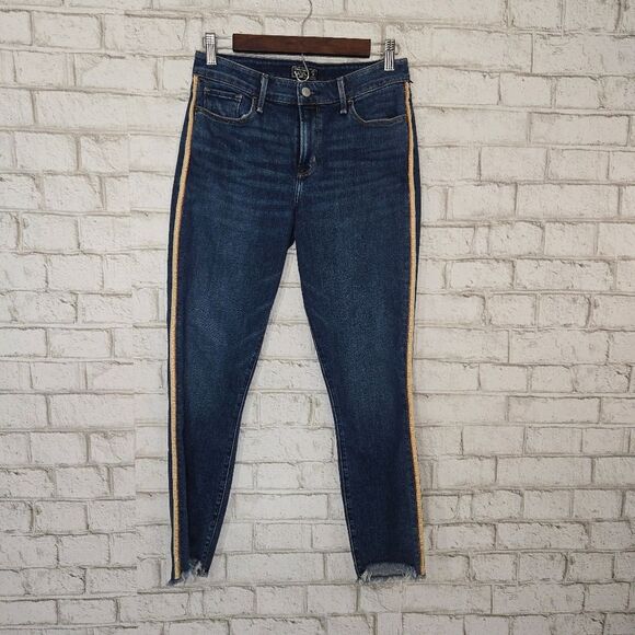 Abercrombie & Fitch Denim - Abercrombie & Fitch Harper low rise ankle jeans